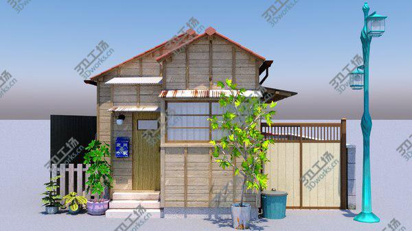 images/goods_img/20210312/3D Japanese Little House/1.jpg